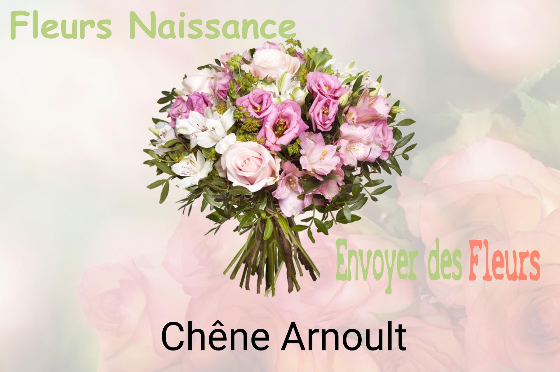Bouquet de fleurs de naissance livré à Chêne-Arnoult