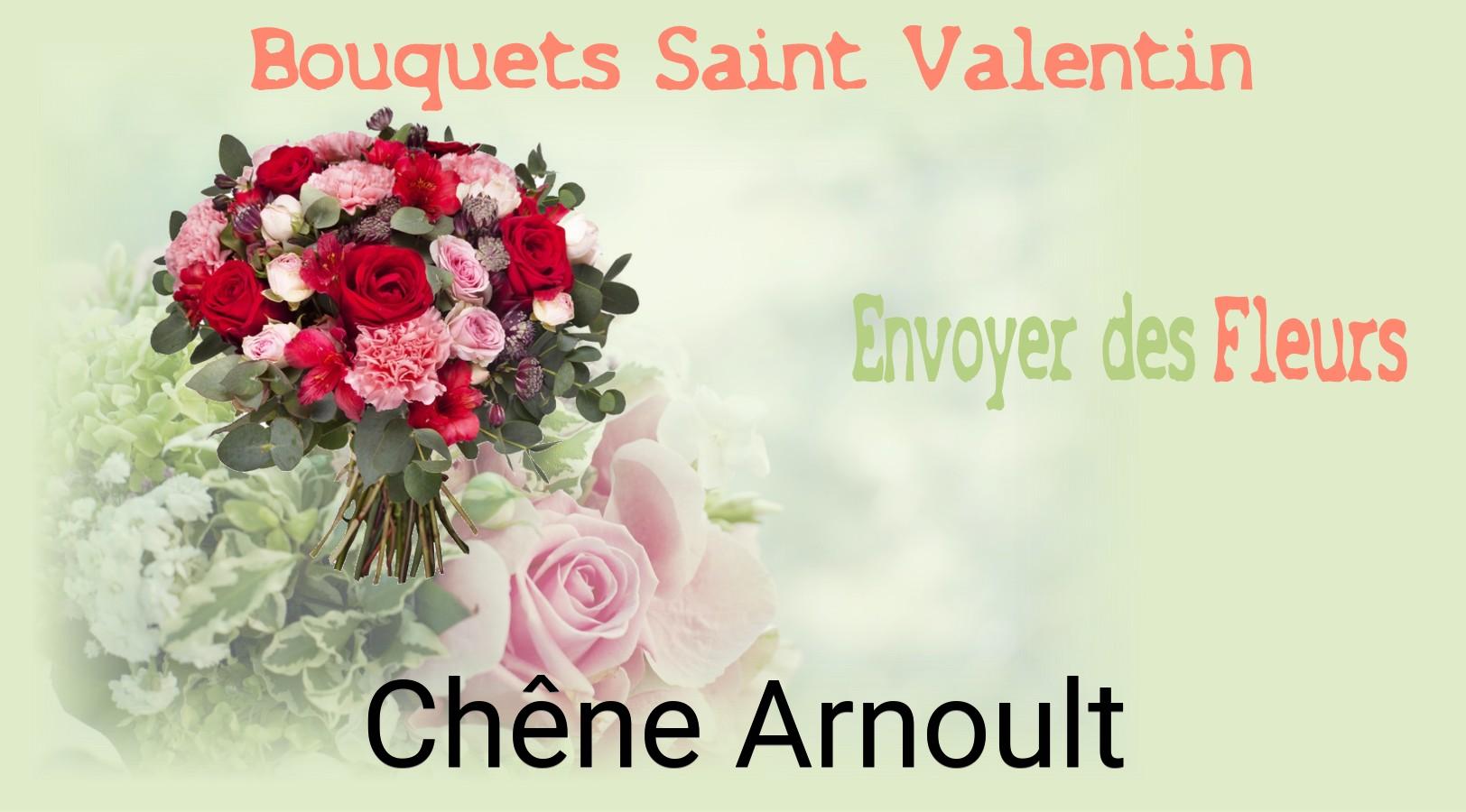 Roses de Saint-Valentin livrées à Chêne-Arnoult